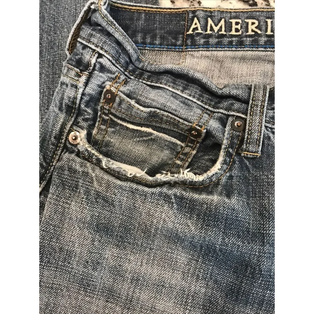 American Eagle Distressed‎ Original straight 28 x 30